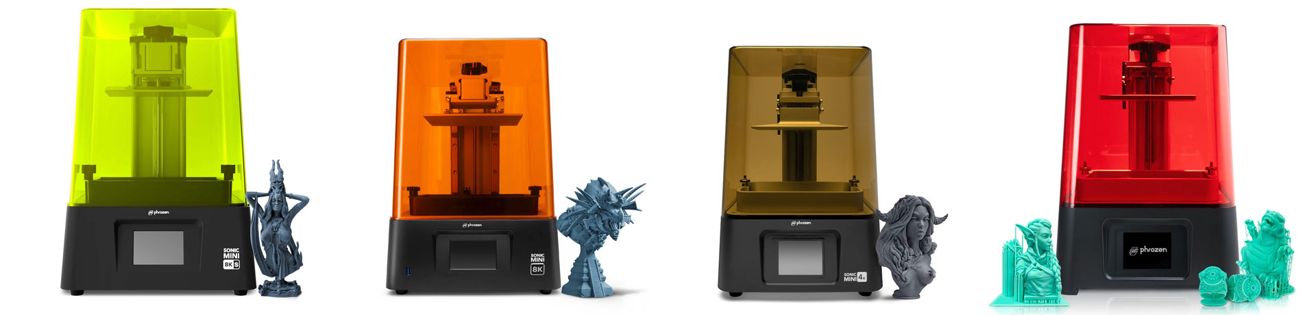 Phrozen 3D Printers header