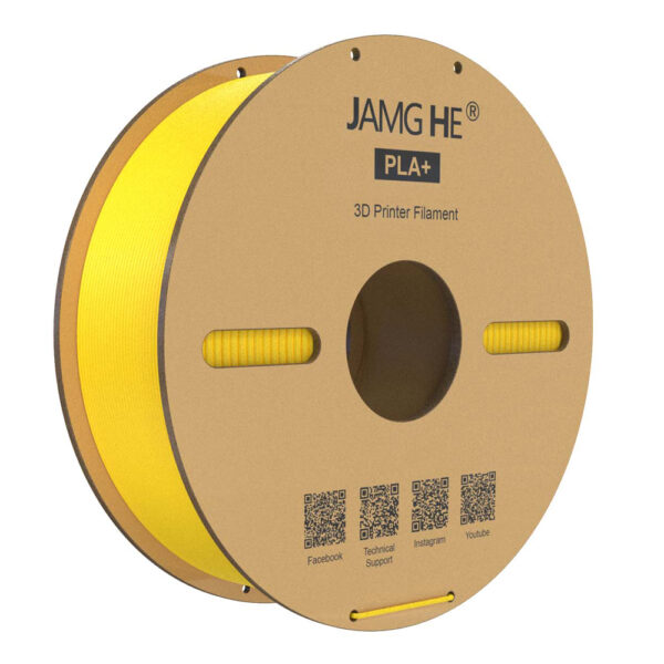 Jeng-He-PLA-Plus-Filament-Medium-Yellow