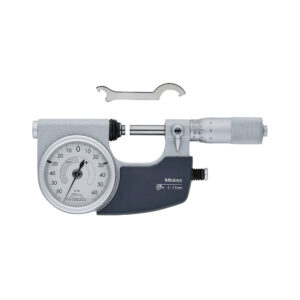 Mitutoyo-510-121-151-Indicating-Micrometer-with-Button-Left